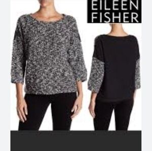 Eileen Fisher The Fisher Project Boucle Knit Sweater - Size S
